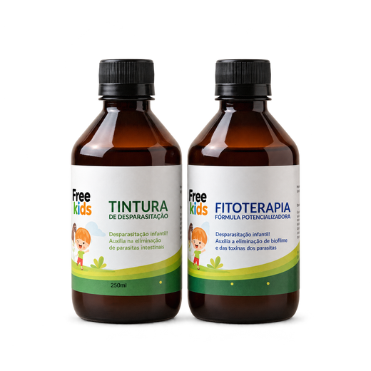 Antiparasitário Infantil Natural | VermeFree Kids 2 a 4 anos