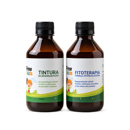 Antiparasitário Infantil Natural | VermeFree Kids 5 a 9 anos