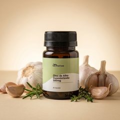 Óleo de alho desodorizado 500mg
