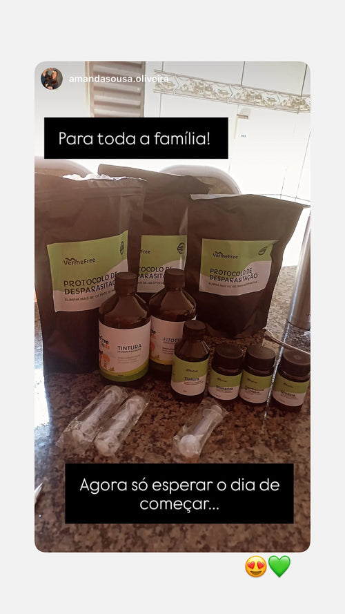 Cliente VermeFree mostrando o protocolo
