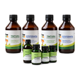 Kit Desparasitação Família VermeFree · 2 Adultos + 2 Crianças