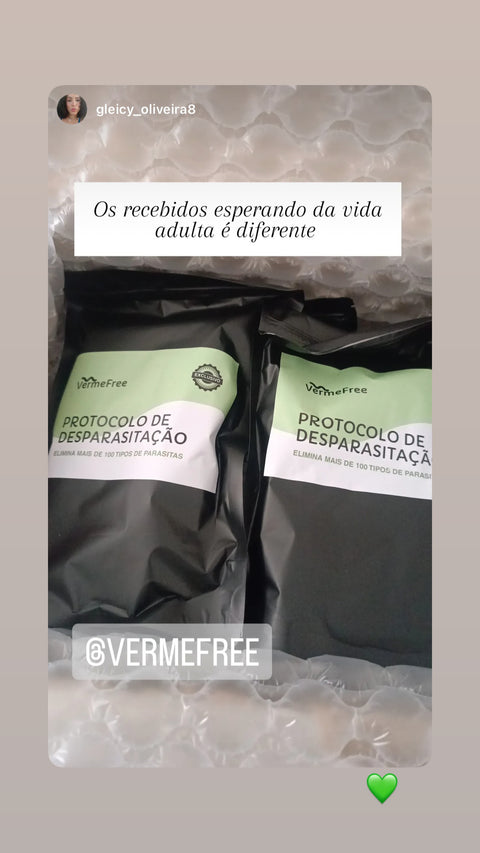 Story de cliente marcando a VermeFree